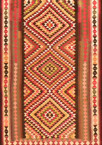 Southwestern Orange Country Rug, tr2674org