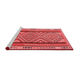 Country Red Washable Rugs