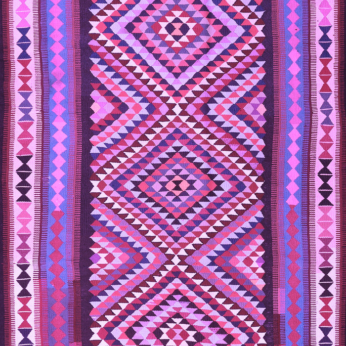 Southwestern Purple Country Rug, tr2674pur