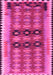 Southwestern Pink Country Rug, tr2675pnk