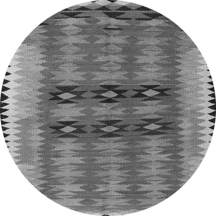 Machine Washable Southwestern Gray Country Rug, wshtr2675gry