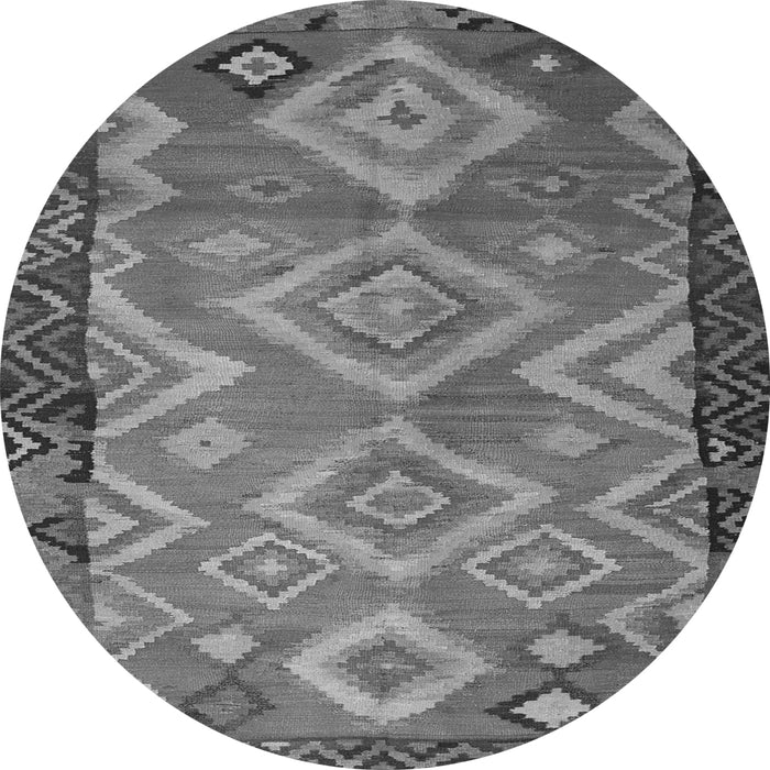 Machine Washable Southwestern Gray Country Rug, wshtr2676gry