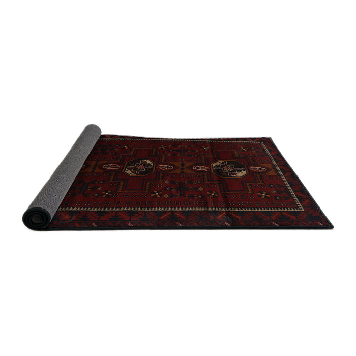 Sideview of Traditional Mid Gray Persian Rug, tr2677