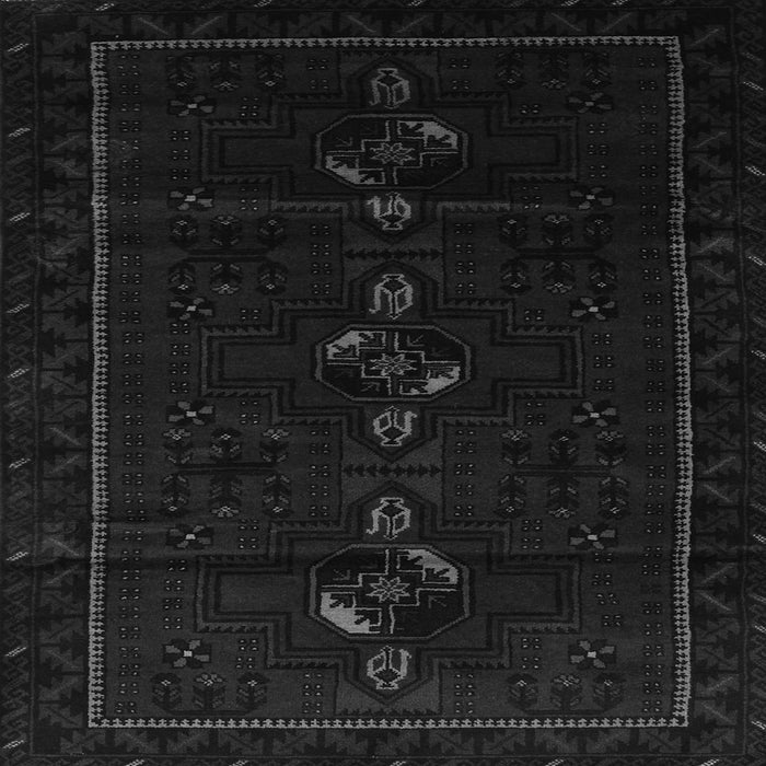 Serging Thickness of Persian Gray Traditional Rug, tr2677gry