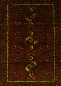 Persian Yellow Traditional Rug, tr2677yw