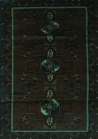 Persian Turquoise Traditional Rug, tr2677turq