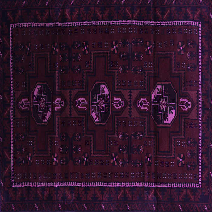 Square Persian Purple Traditional Rug, tr2677pur