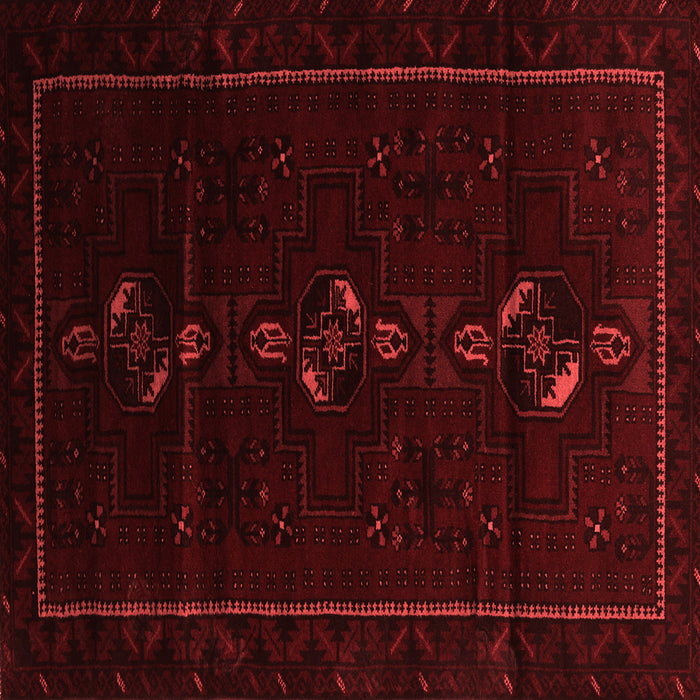 Machine Washable Persian Red Traditional Rug, wshtr2677red