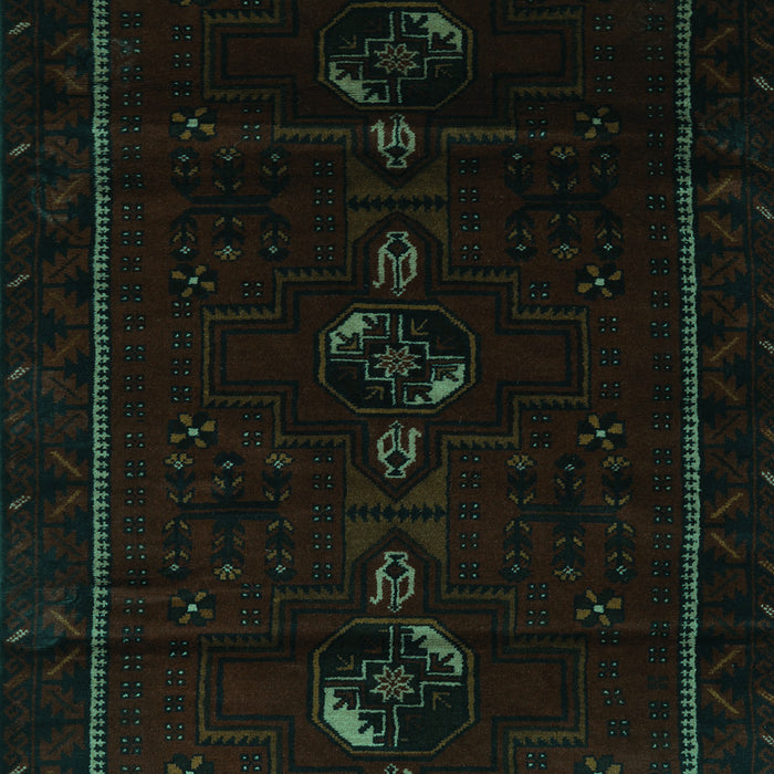 Machine Washable Persian Turquoise Traditional Area Rugs, wshtr2677turq