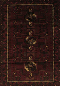 Persian Brown Traditional Rug, tr2677brn