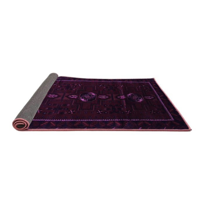 Sideview of Persian Purple Traditional Rug, tr2677pur