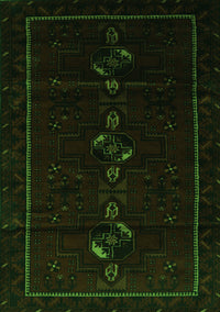 Persian Green Traditional Rug, tr2677grn