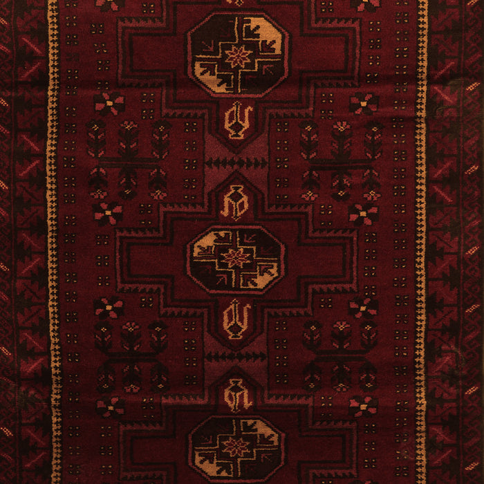 Serging Thickness of Machine Washable Persian Orange Traditional Area Rugs, wshtr2677org