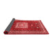 Geometric Red Traditional Area Rugs