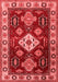 Geometric Red Traditional Area Rugs