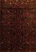Persian Orange Traditional Rug, tr2680org