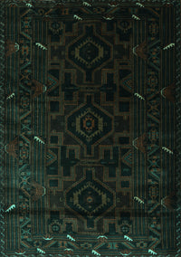 Persian Turquoise Traditional Rug, tr2680turq