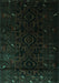 Persian Turquoise Traditional Rug, tr2680turq