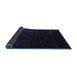 Sideview of Persian Blue Traditional Rug, tr2680blu