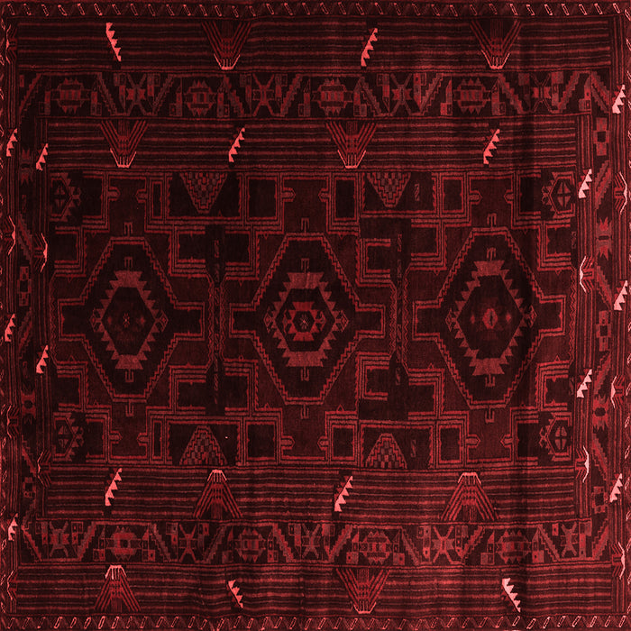 Machine Washable Persian Red Traditional Rug, wshtr2680red