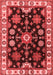Persian Red Traditional Area Rugs