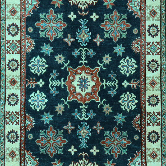 Machine Washable Persian Light Blue Traditional Rug, wshtr2681lblu