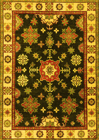 Persian Yellow Traditional Rug, tr2681yw