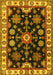 Persian Yellow Traditional Rug, tr2681yw