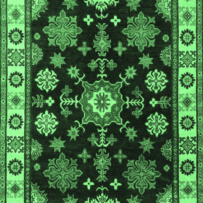 Persian Emerald Green Traditional Rug, tr2681emgrn