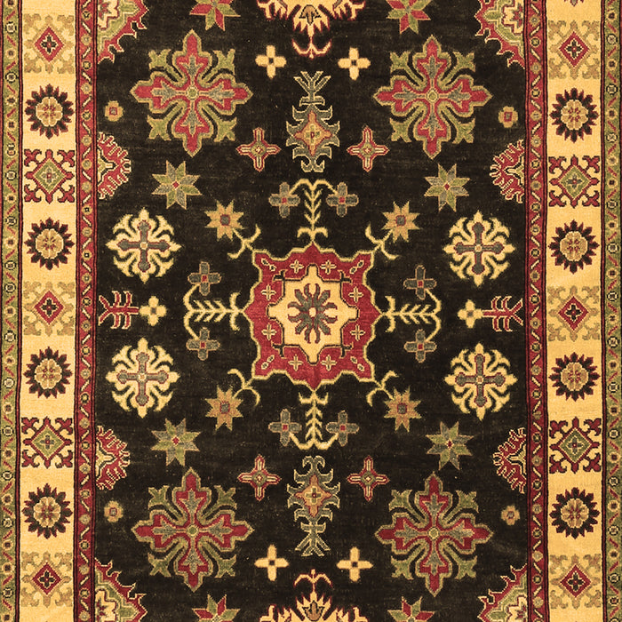 Machine Washable Persian Brown Traditional Rug, wshtr2681brn