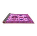 Sideview of Persian Purple Traditional Rug, tr2684pur
