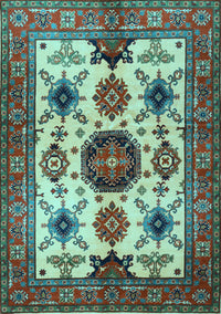 Persian Light Blue Traditional Rug, tr2684lblu