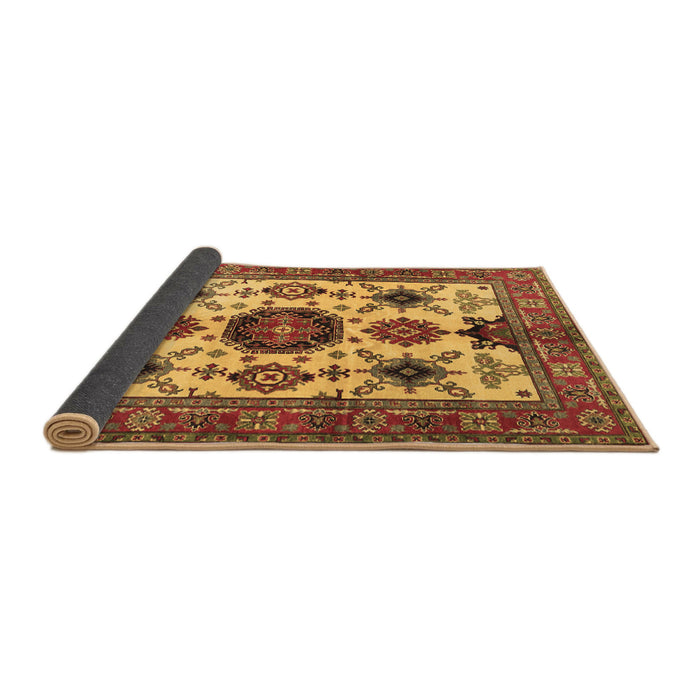 Sideview of Persian Brown Traditional Rug, tr2684brn