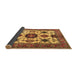 Sideview of Persian Brown Traditional Rug, tr2684brn