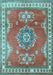 Persian Light Blue Traditional Rug, tr2685lblu