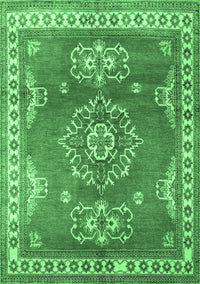 Persian Emerald Green Traditional Rug, tr2685emgrn