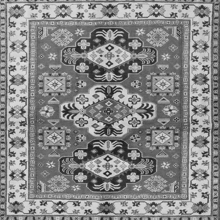 Serging Thickness of Persian Gray Traditional Rug, tr2686gry
