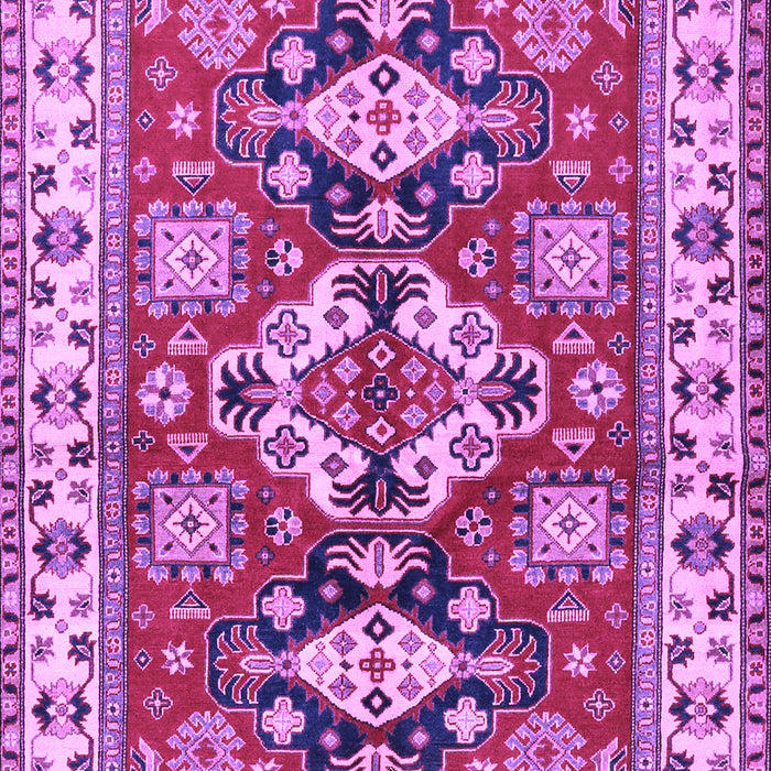 Machine Washable Persian Purple Traditional Area Rugs, wshtr2686pur