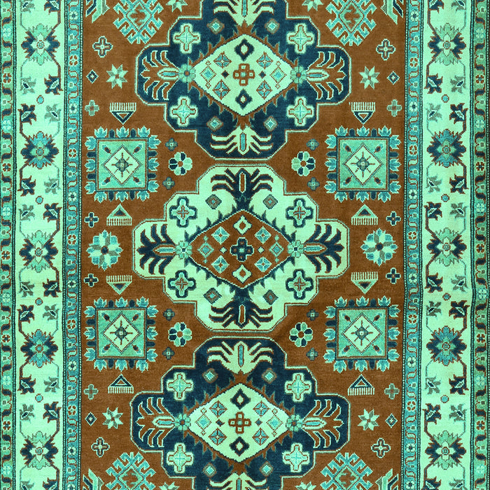 Persian Turquoise Traditional Rug, tr2686turq