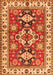 Persian Orange Traditional Rug, tr2686org