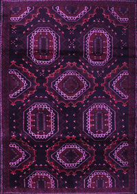 Persian Purple Traditional Rug, tr2687pur