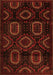 Persian Orange Traditional Rug, tr2687org