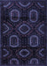 Persian Blue Traditional Rug, tr2687blu