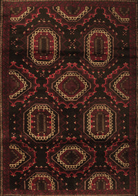 Persian Brown Traditional Rug, tr2687brn