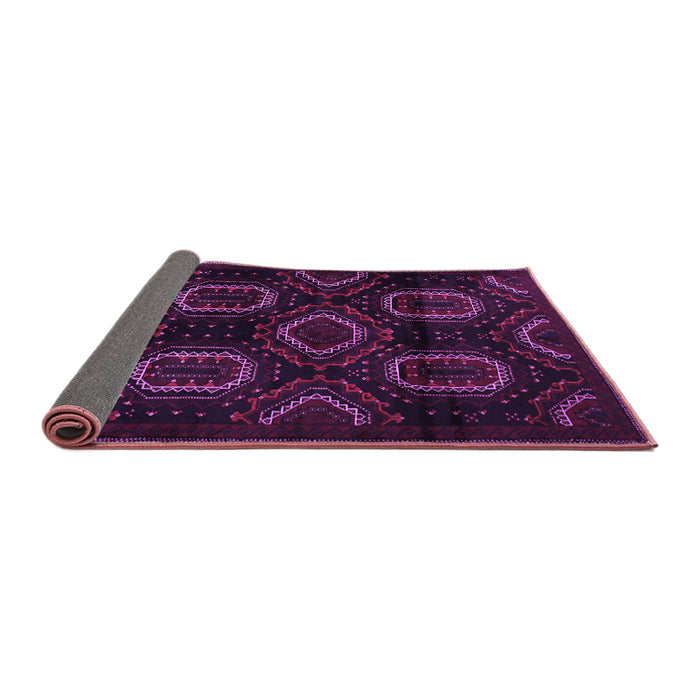 Sideview of Persian Purple Traditional Rug, tr2687pur