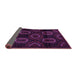 Sideview of Persian Purple Traditional Rug, tr2687pur