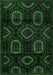 Persian Emerald Green Traditional Rug, tr2687emgrn
