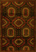 Machine Washable Persian Yellow Traditional Rug, wshtr2687yw