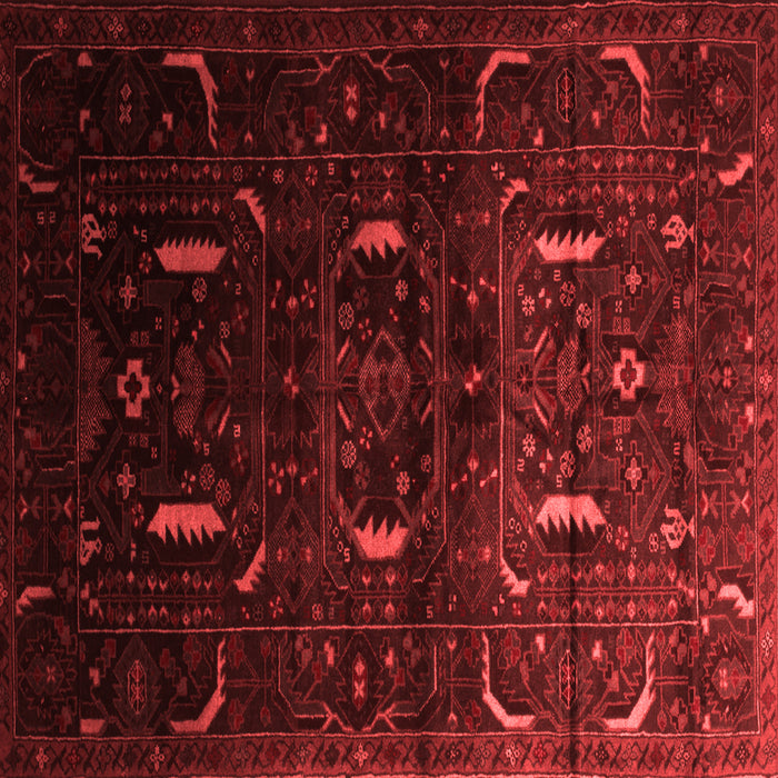 Machine Washable Persian Red Traditional Rug, wshtr2688red