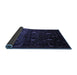 Sideview of Persian Blue Traditional Rug, tr2688blu